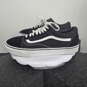 Vans Old Skool Black White Classic Skate Shoes Men’s 11 Women’s 12.5